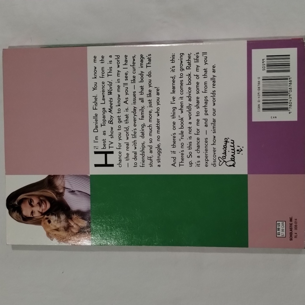 Girl Gets Real Book by Danielle Fishel - Picture 2 of 4